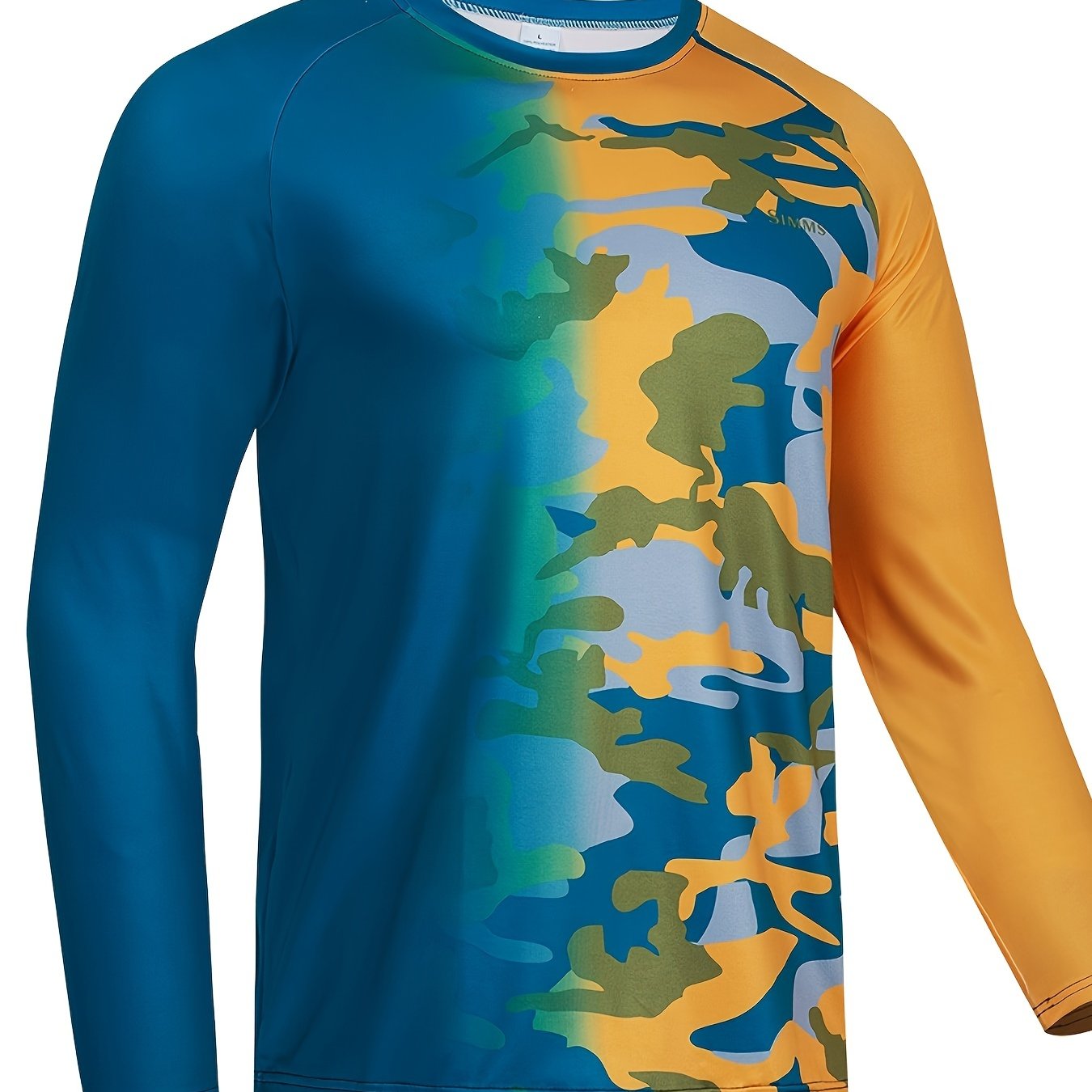 New Fishing Clothing Men's Vented Long Sleeve Uv Protection