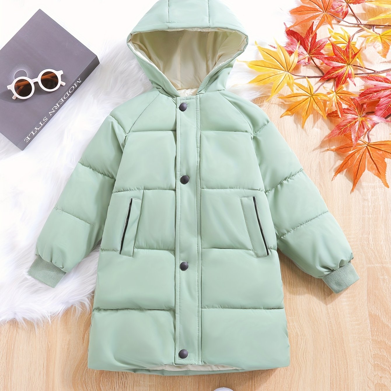 Girls cheap teal coat