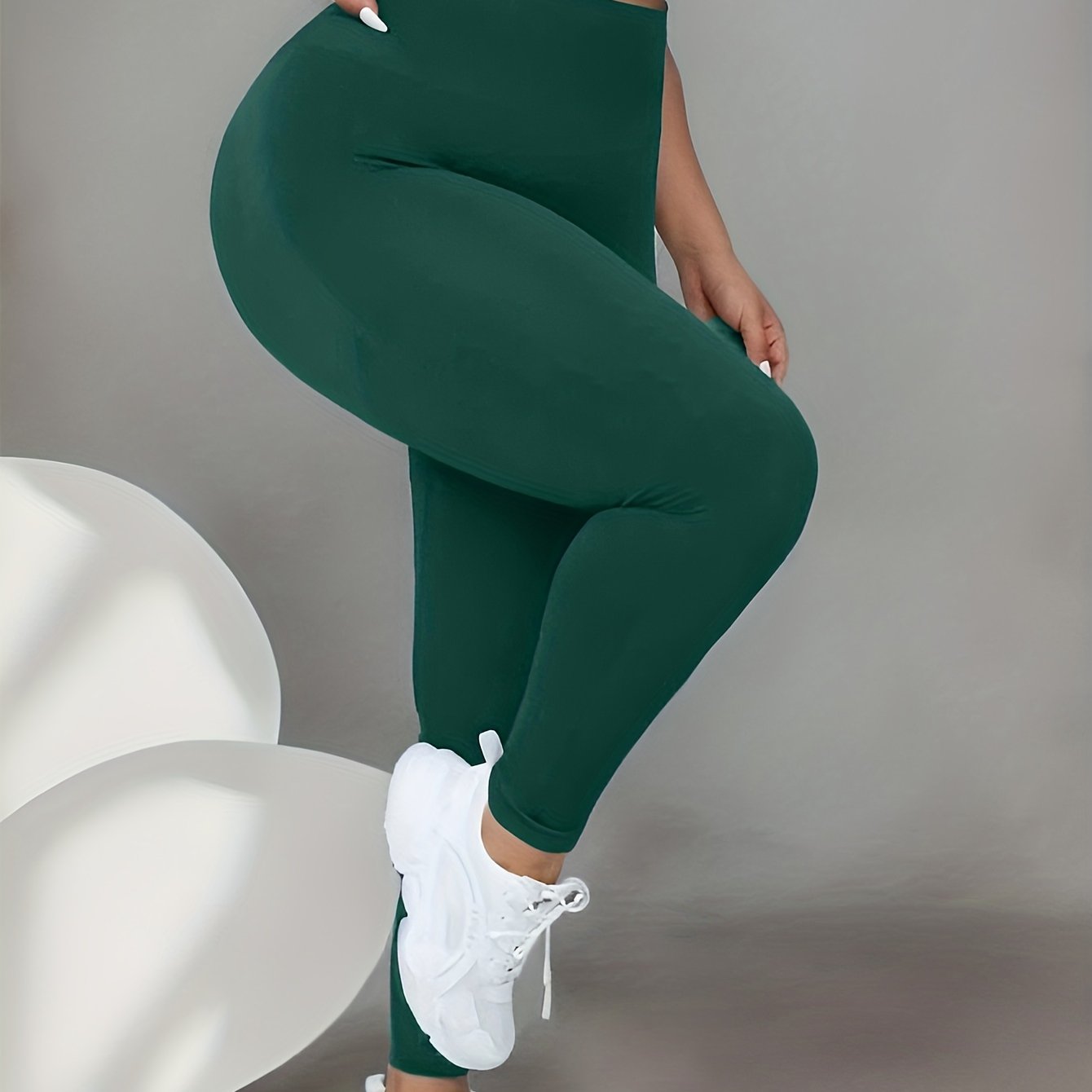 Plus size workout on sale pants with tummy control