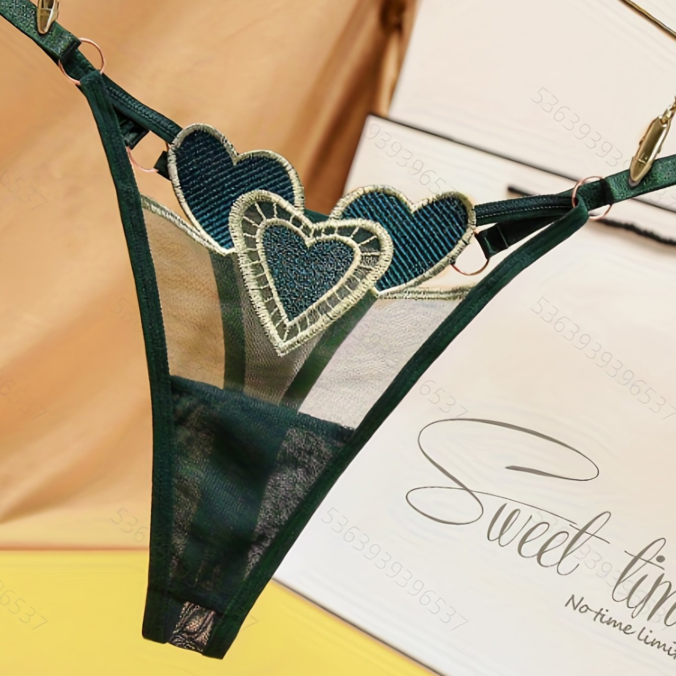 Love Hearts Sexy Sweets Print Designer Underwear Ladies Panties Thong  Special Gift Present -  Denmark