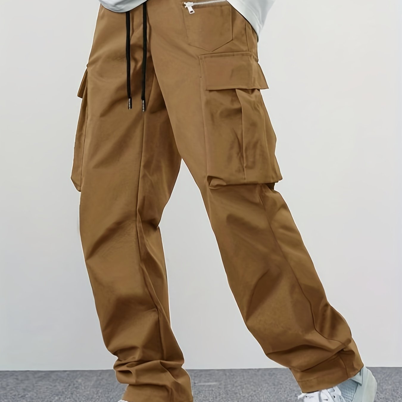 Classic Design Multi Flap Pockets Cargo Pants Men's Casual - Temu  Philippines