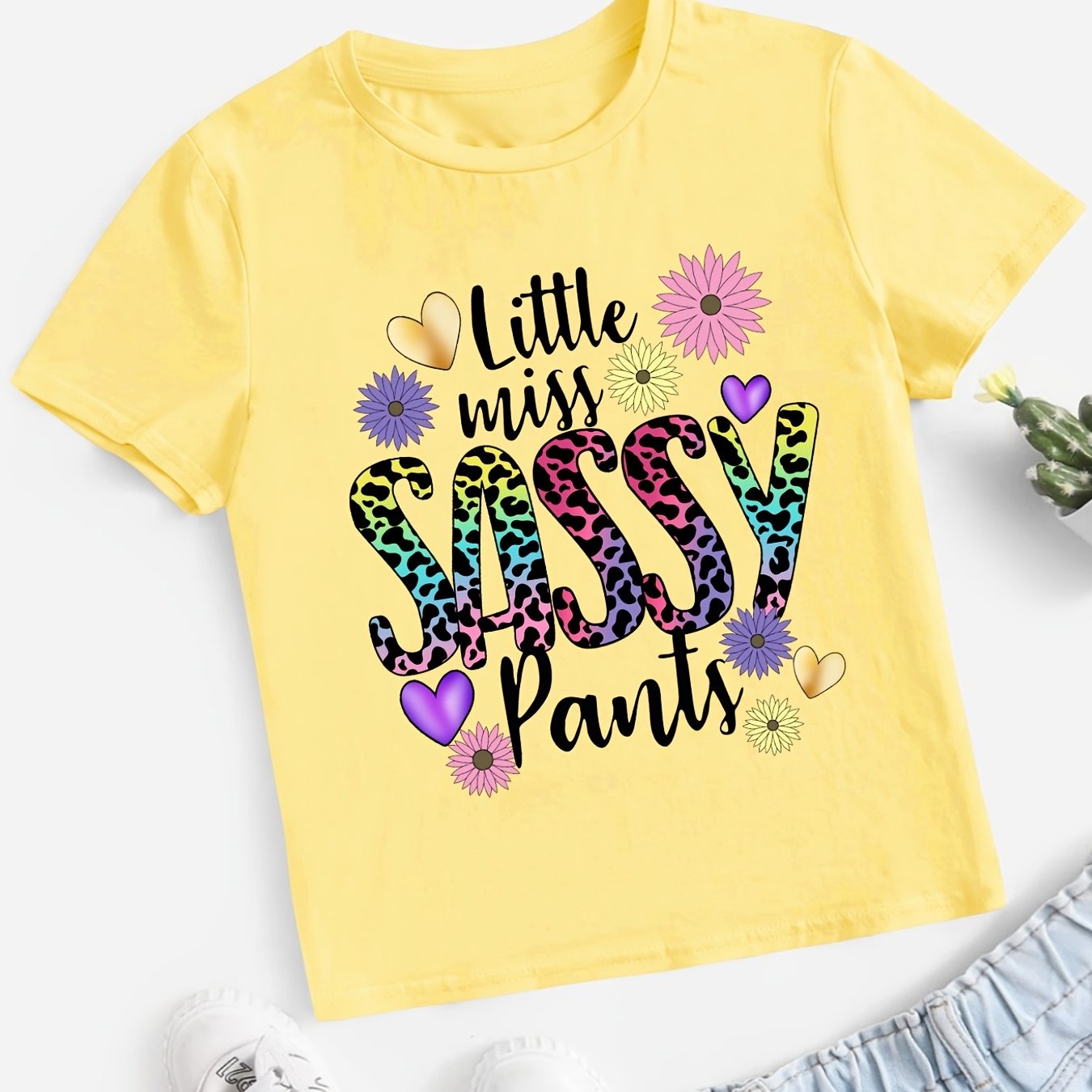 little miss sassy pants t shirt