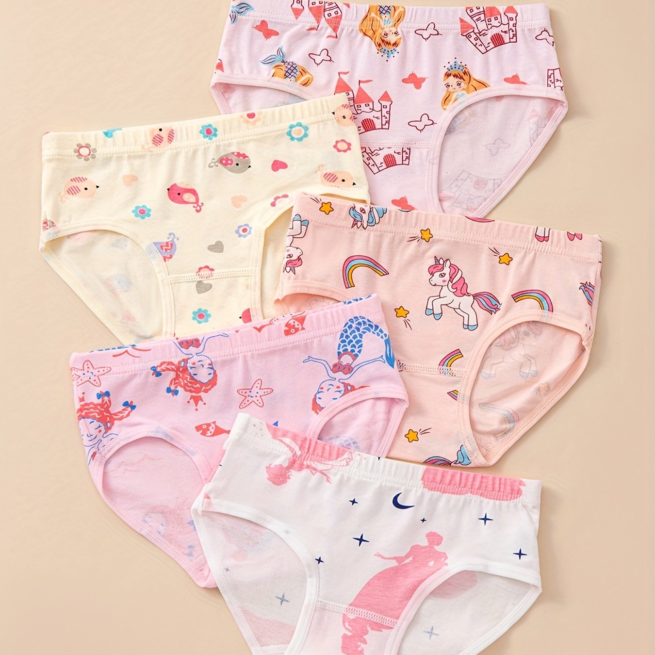Cheap 10Pcs Teens girls cotton Panties Kids Underwear Children