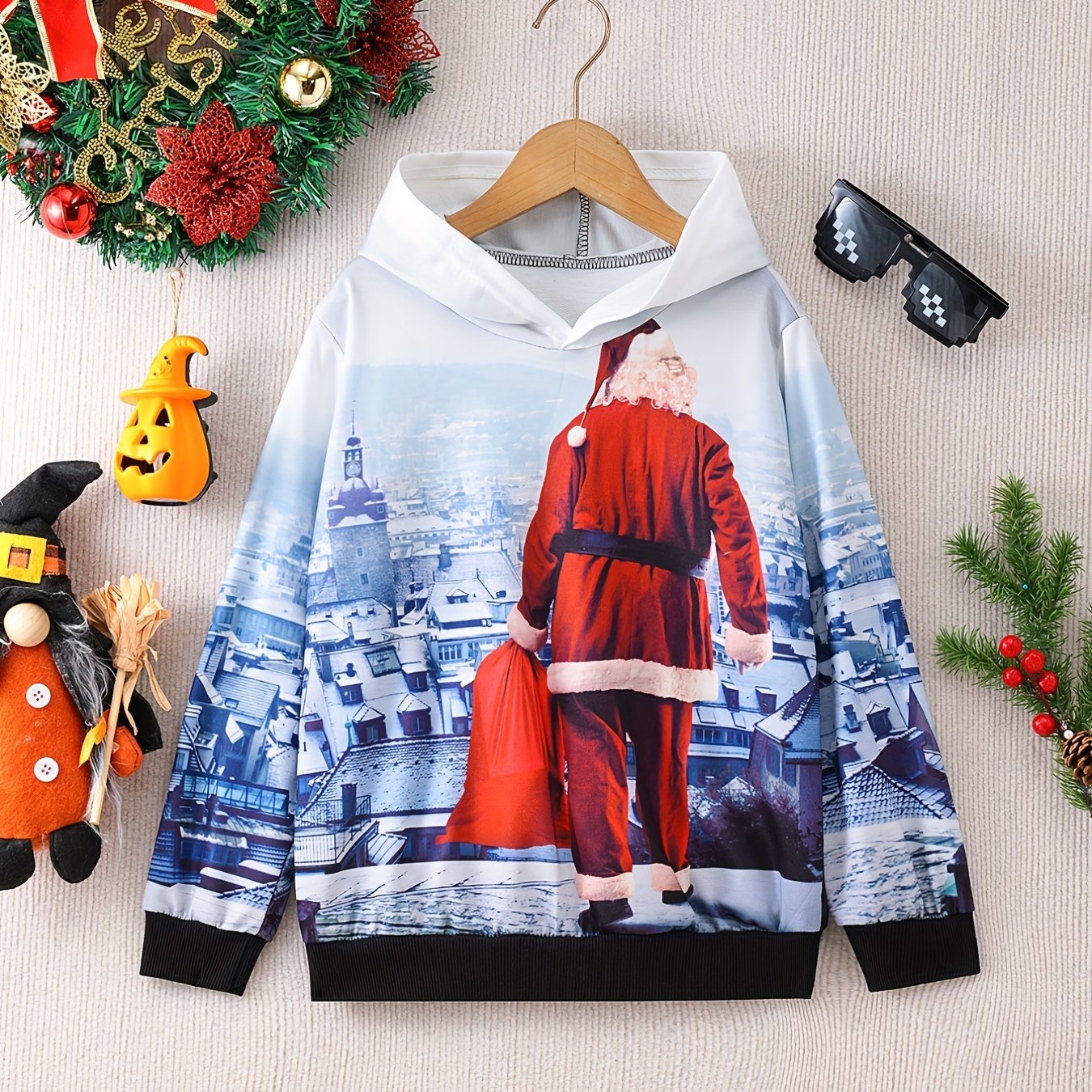 men's big boy hoodie Temu United Arab Emirates