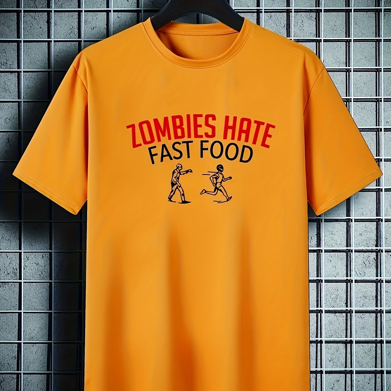 Camiseta Zombies Hate Fast Food