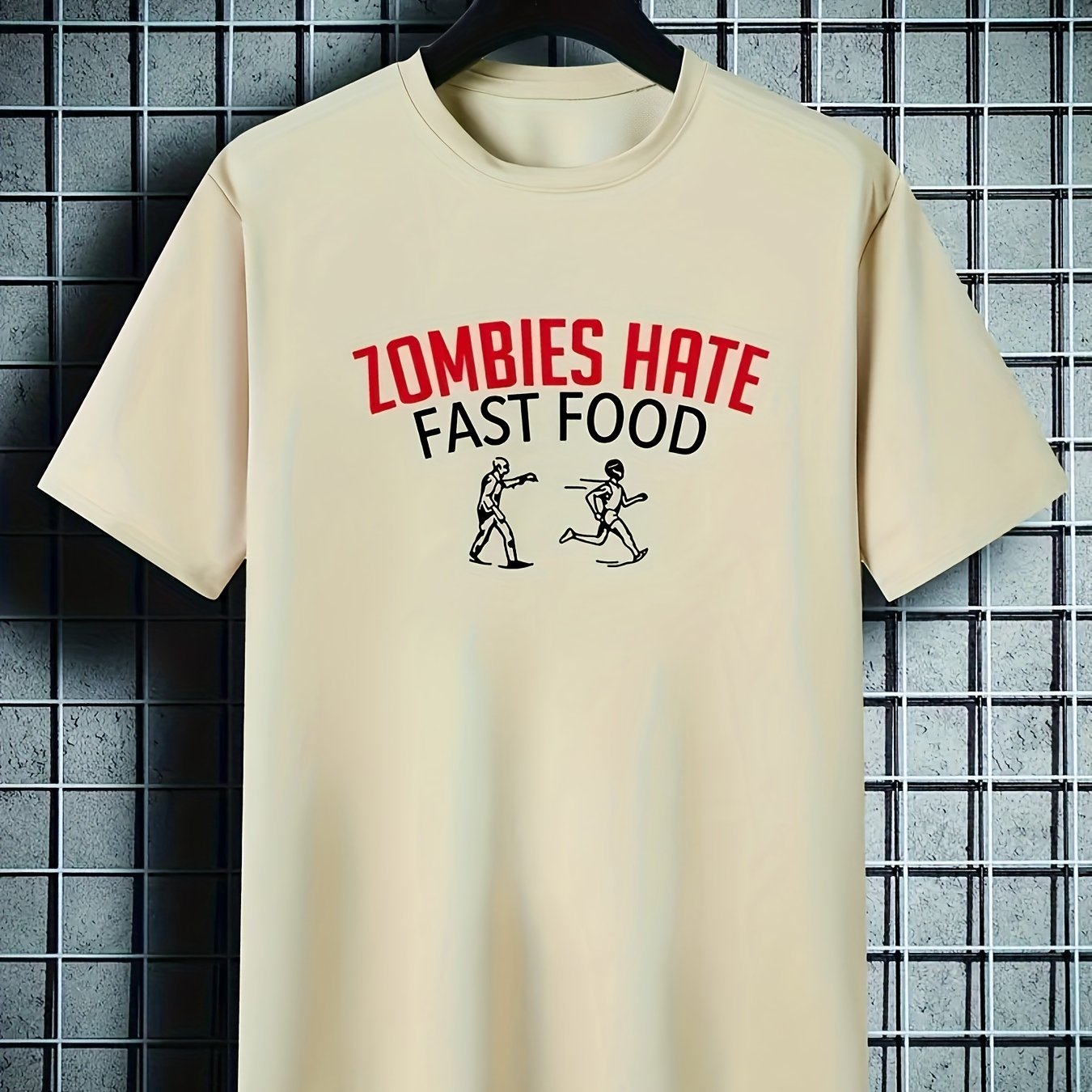 Camiseta Zombies Hate Fast Food