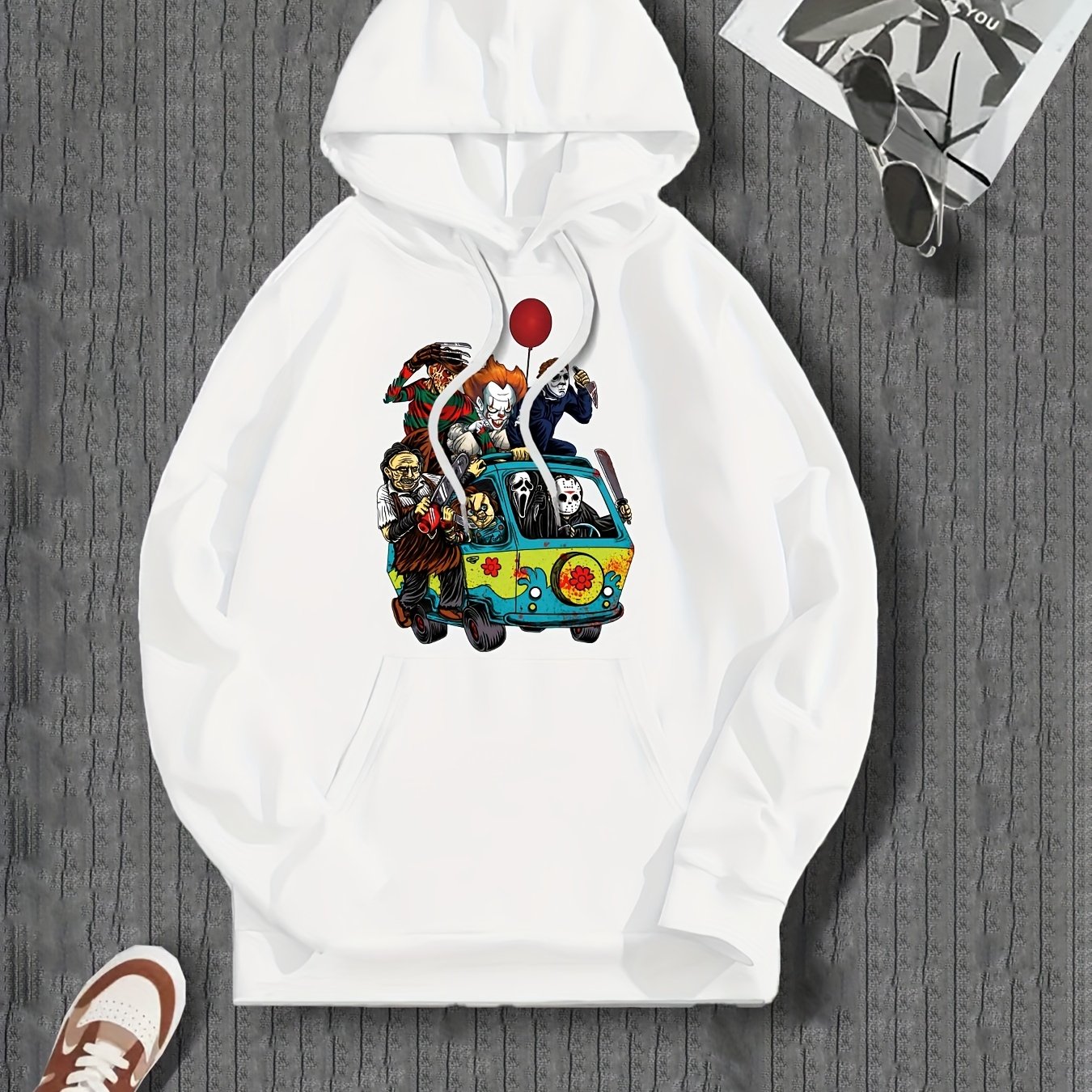 Let's Play Game Print Hoodie, Cool Hoodies For Men, Men's Casual Graphic  Design Pullover Hooded Sweatshirt With Kangaroo Pocket Streetwear For  Winter Fall, As Gifts - Temu