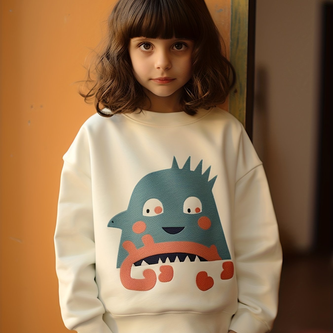 SHEIN Moletom Com Capuz Casual Infantil Masculino Com Estampa De Slogan  Cartoons, Manga Longa, Adequado Para Outono E Inverno