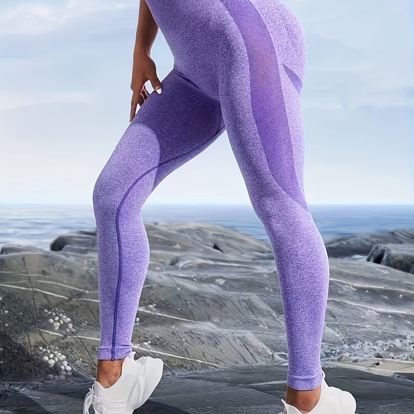 Women's Purple Workout Leggings