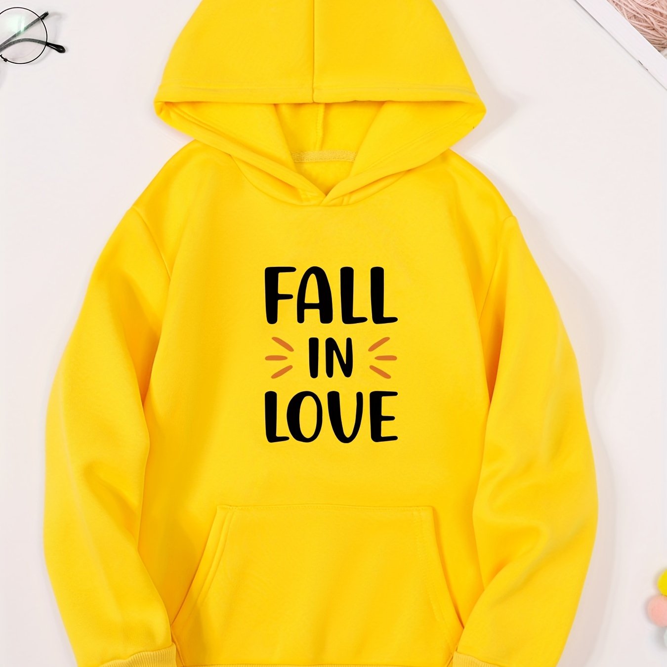 I think i clearance love you yellow hoodie