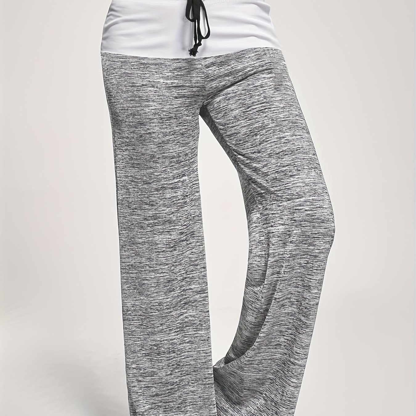 Image of 2023 Women's Color Block Quick-dry S Pants Outdoor Casual Wide-leg Trousers
