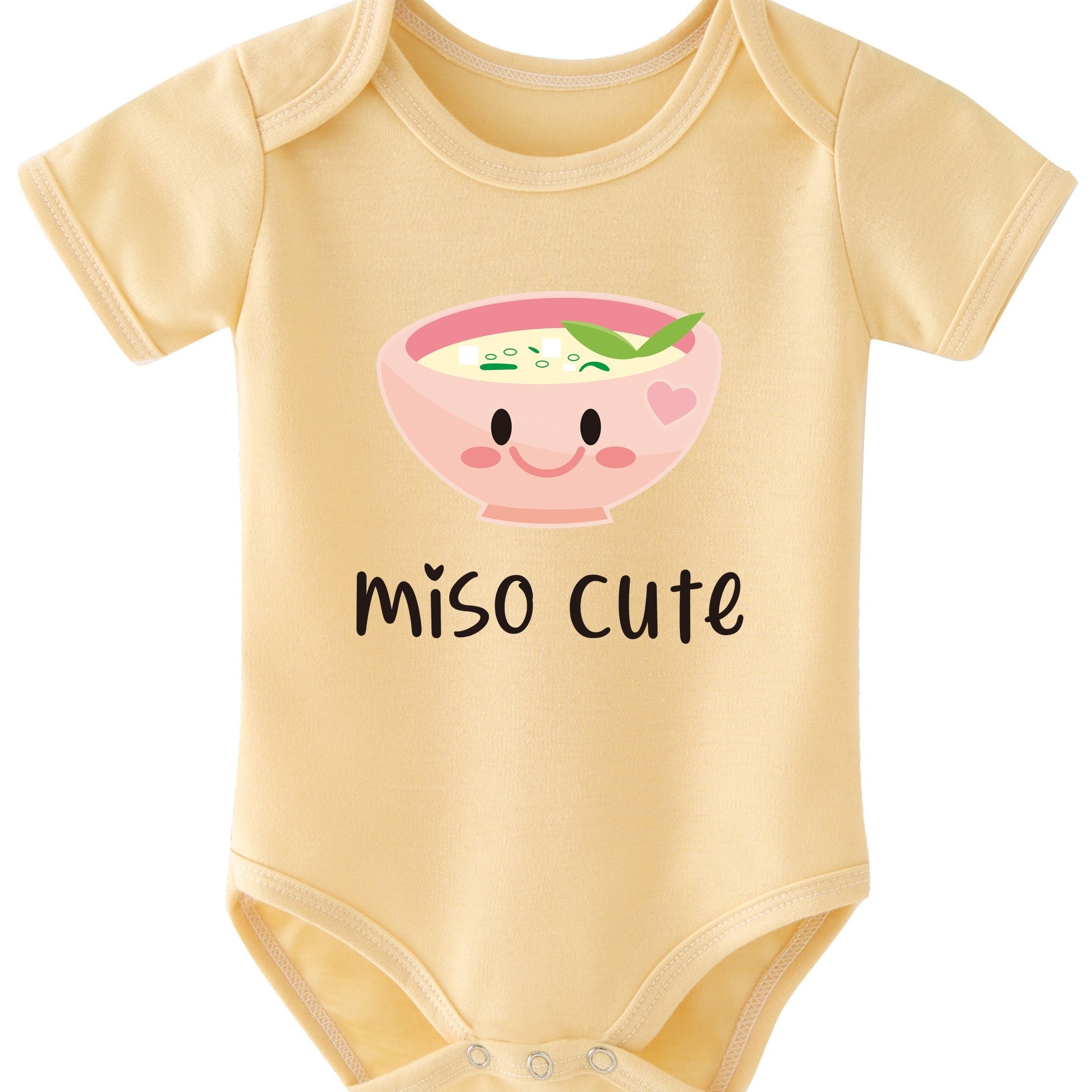 Miso cute 2024 baby onesie