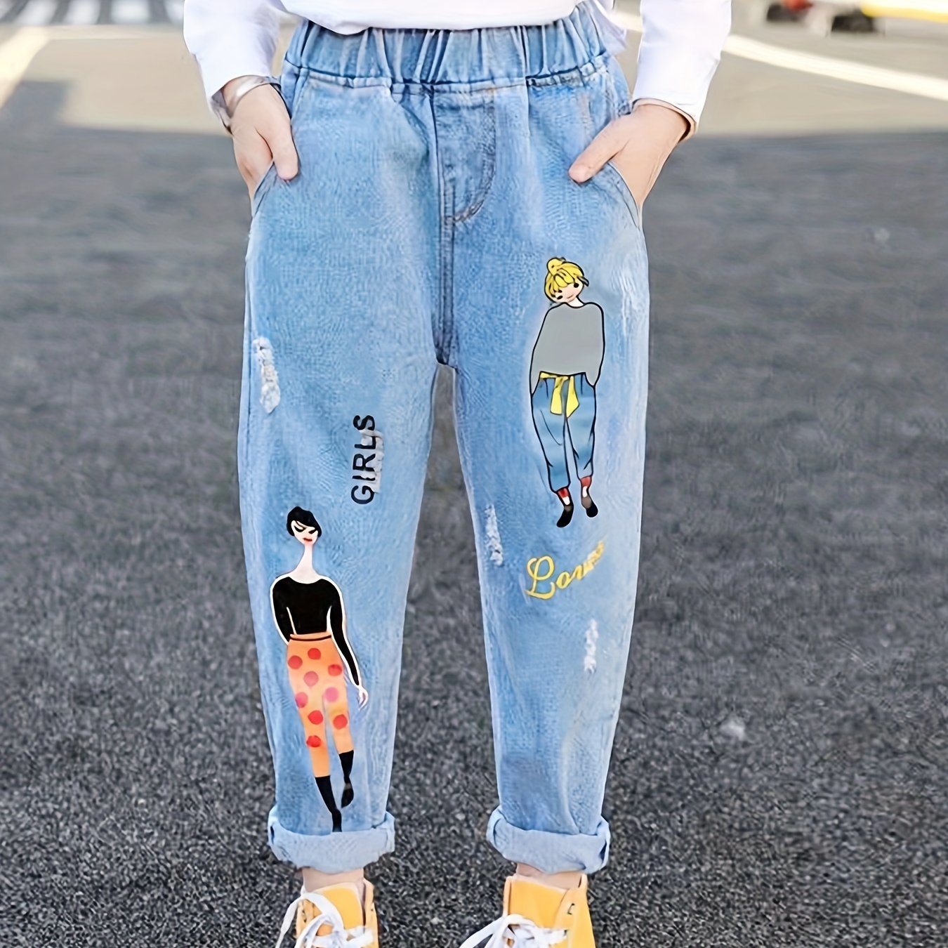 Kids' Stylish Denim Pants