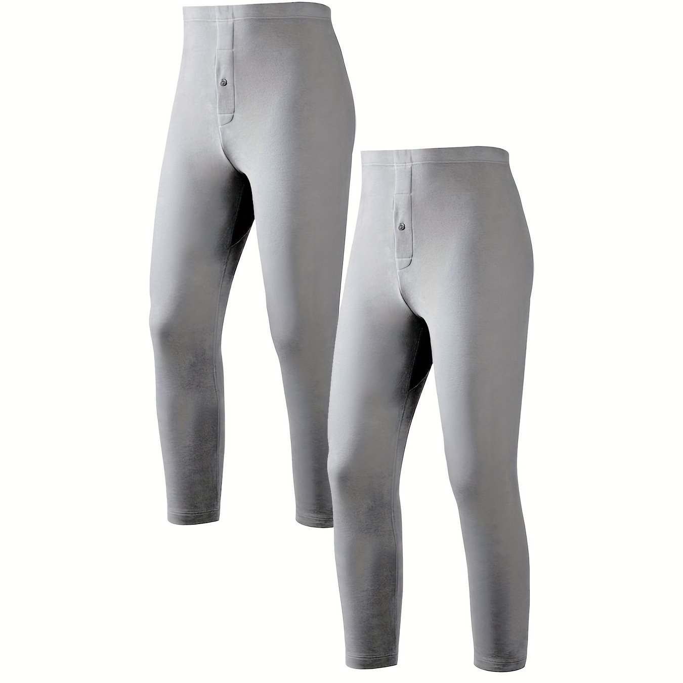 Warm Long Fleece Thermal Pants Underwear For Men Leggings - Temu Italy