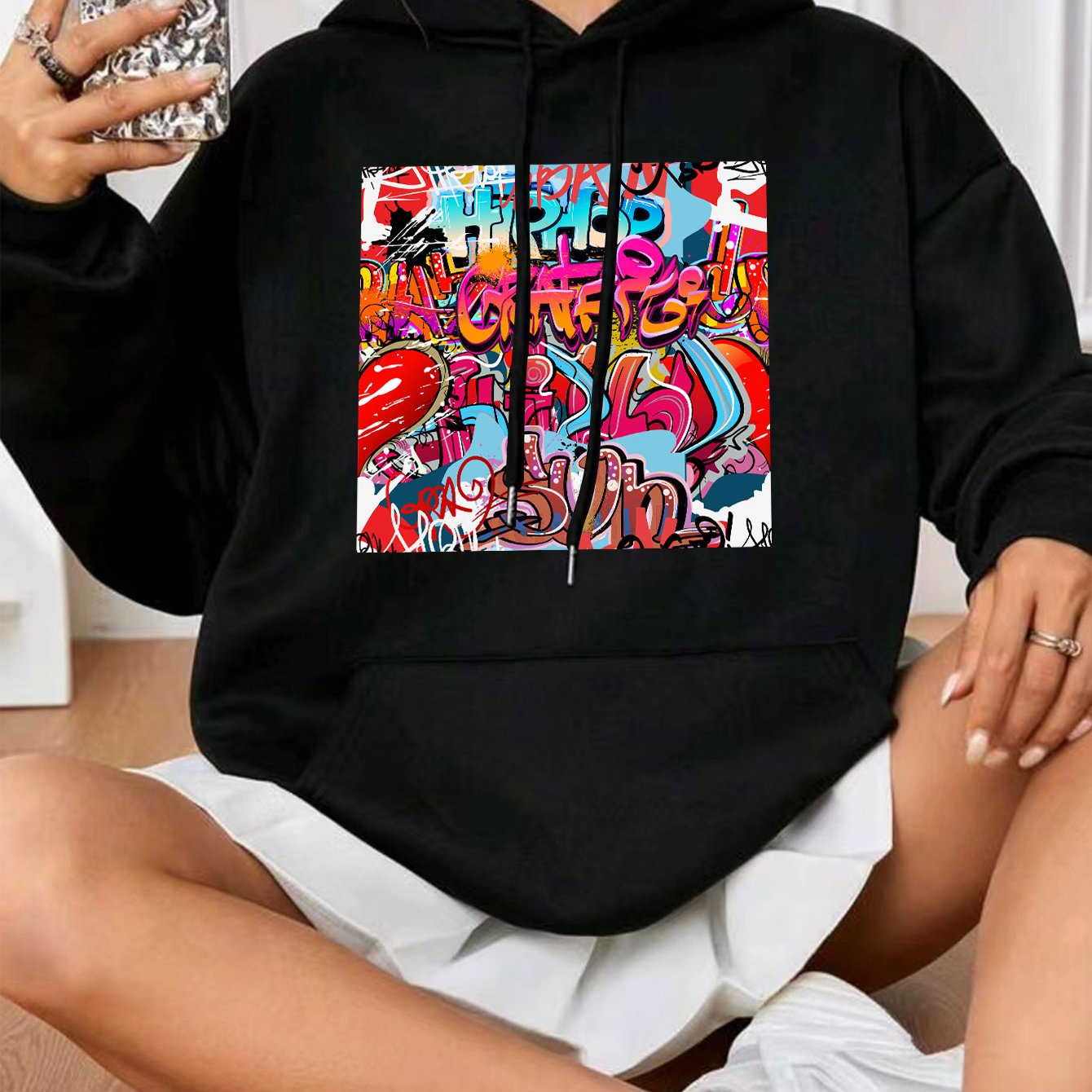 Taylor Felpa con Cappuccio Fan Hoodie Moda Personalizzata Graffiti Lettera  con Cappuccio Felpa Swift Fashion Street Vintage Felpa con Cappuccio  Stampata : : Moda