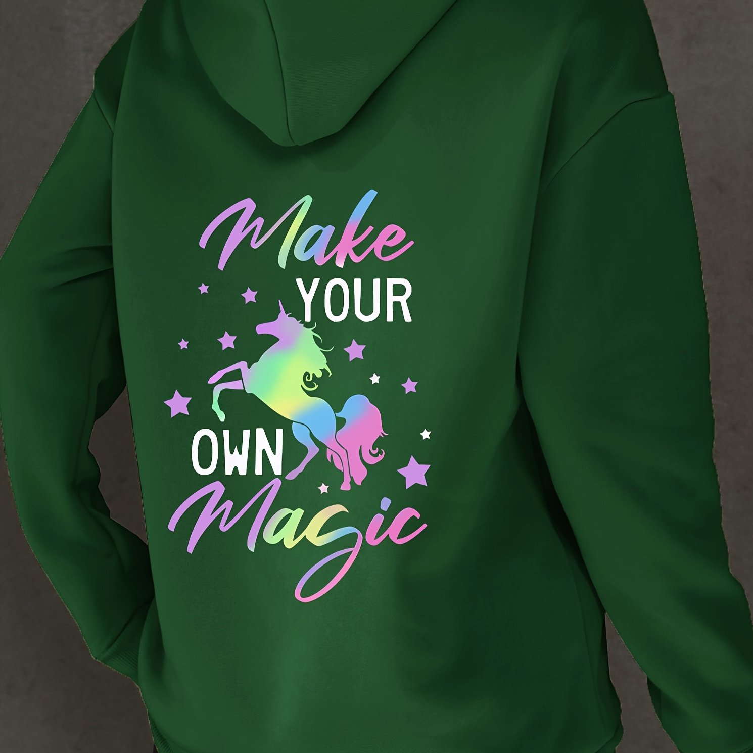 Personalised unicorn hoodie best sale