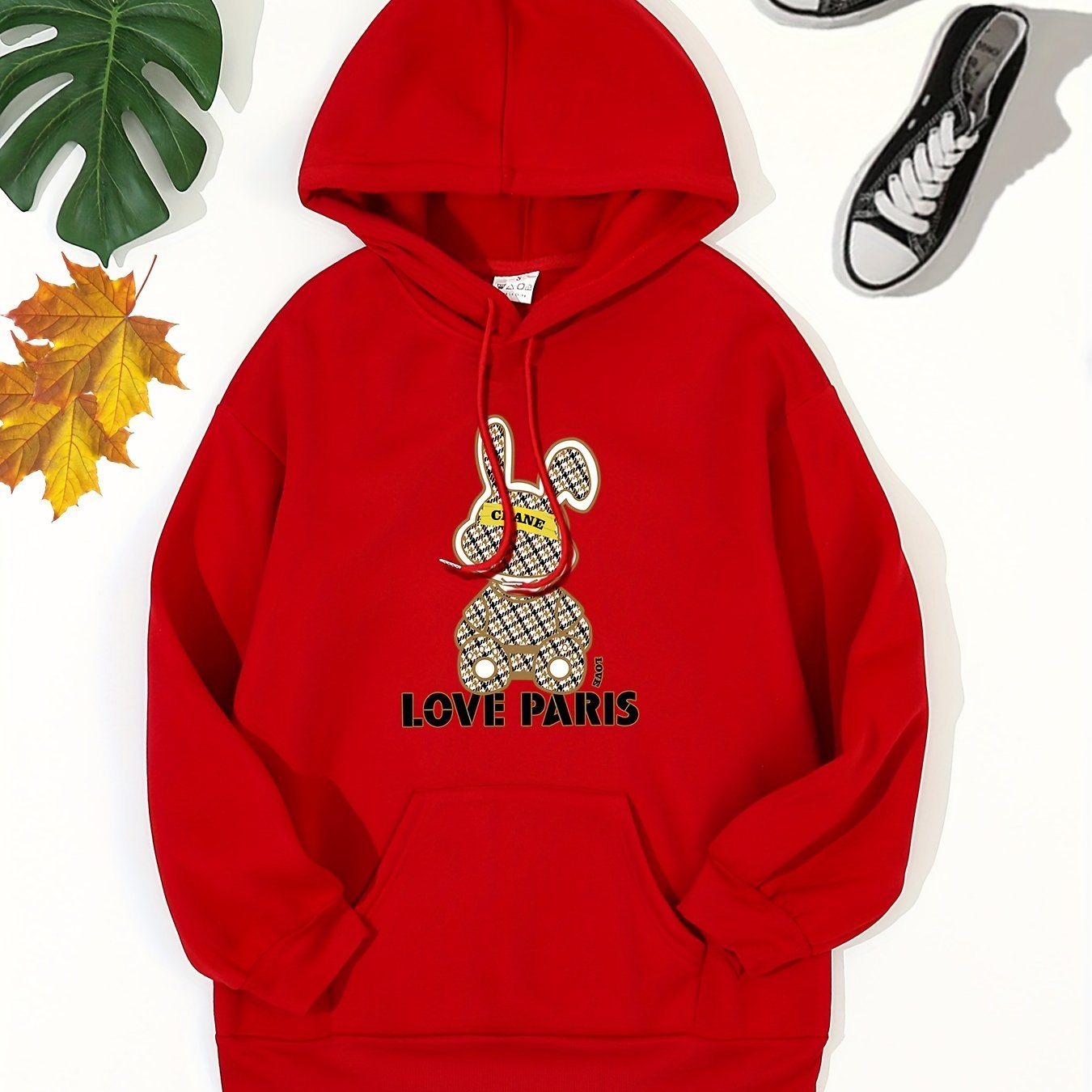 Louis Mickey Red Hoodie