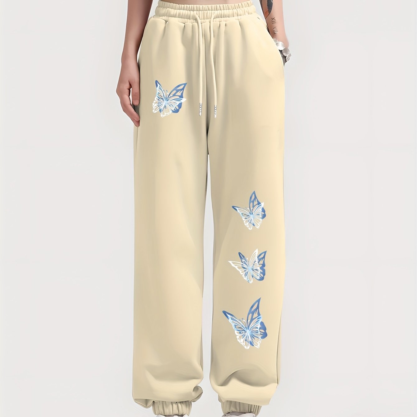 Pantalon d'échauffement PA3048 avec cordon réglable de Papillon