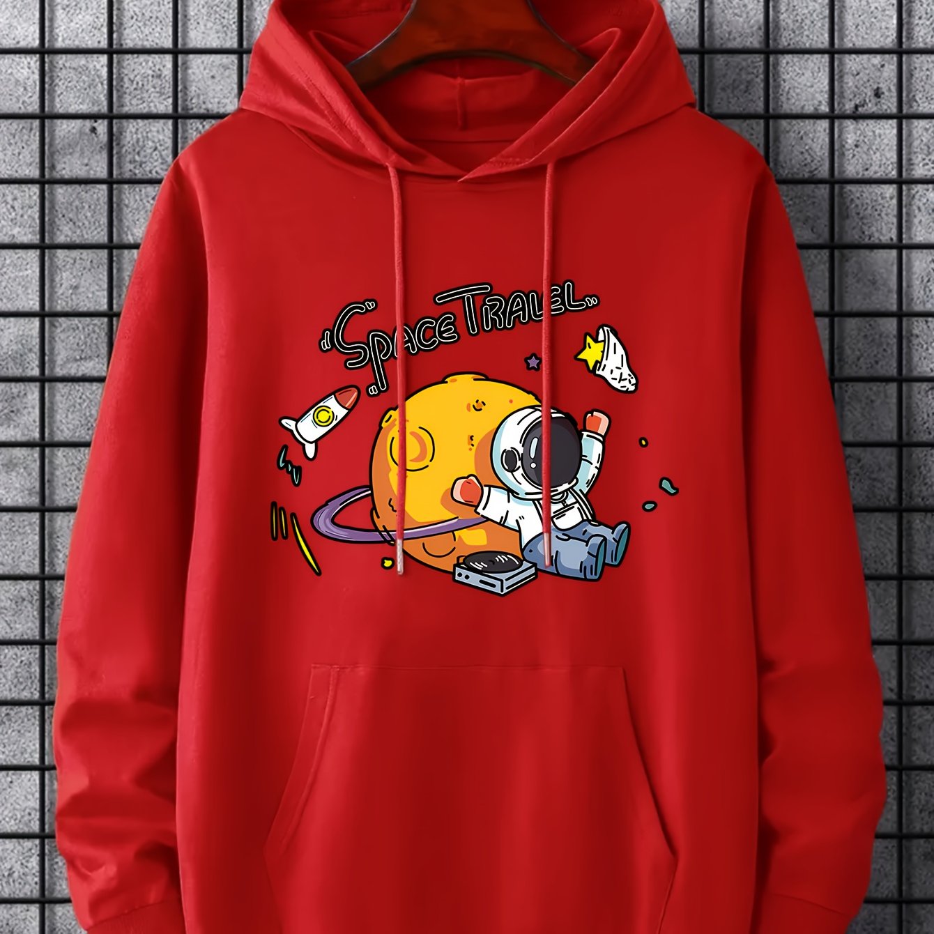 Space travel cute online hoodie