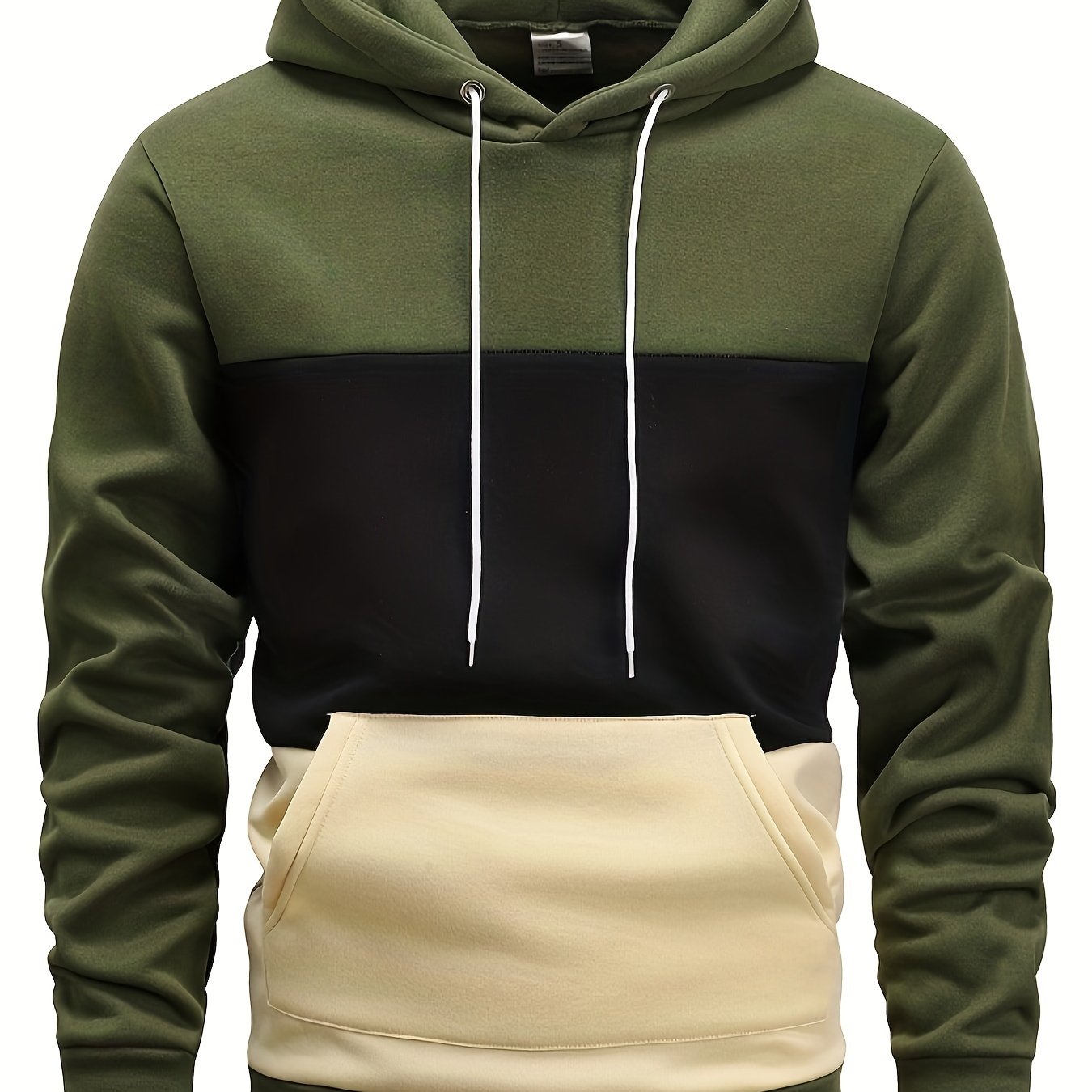 Moshtashio Hoodies for Men Color Block Hoodie with Design Hip Hop Colorful  Hooded Pullover Novelty Sweatshirt at  Men's Clothing store