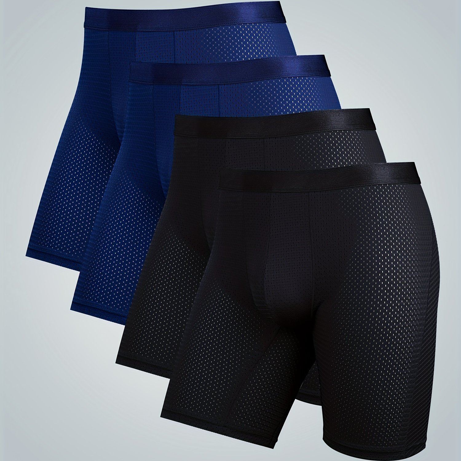 Men's breathable briefs - Dark blue - Decathlon