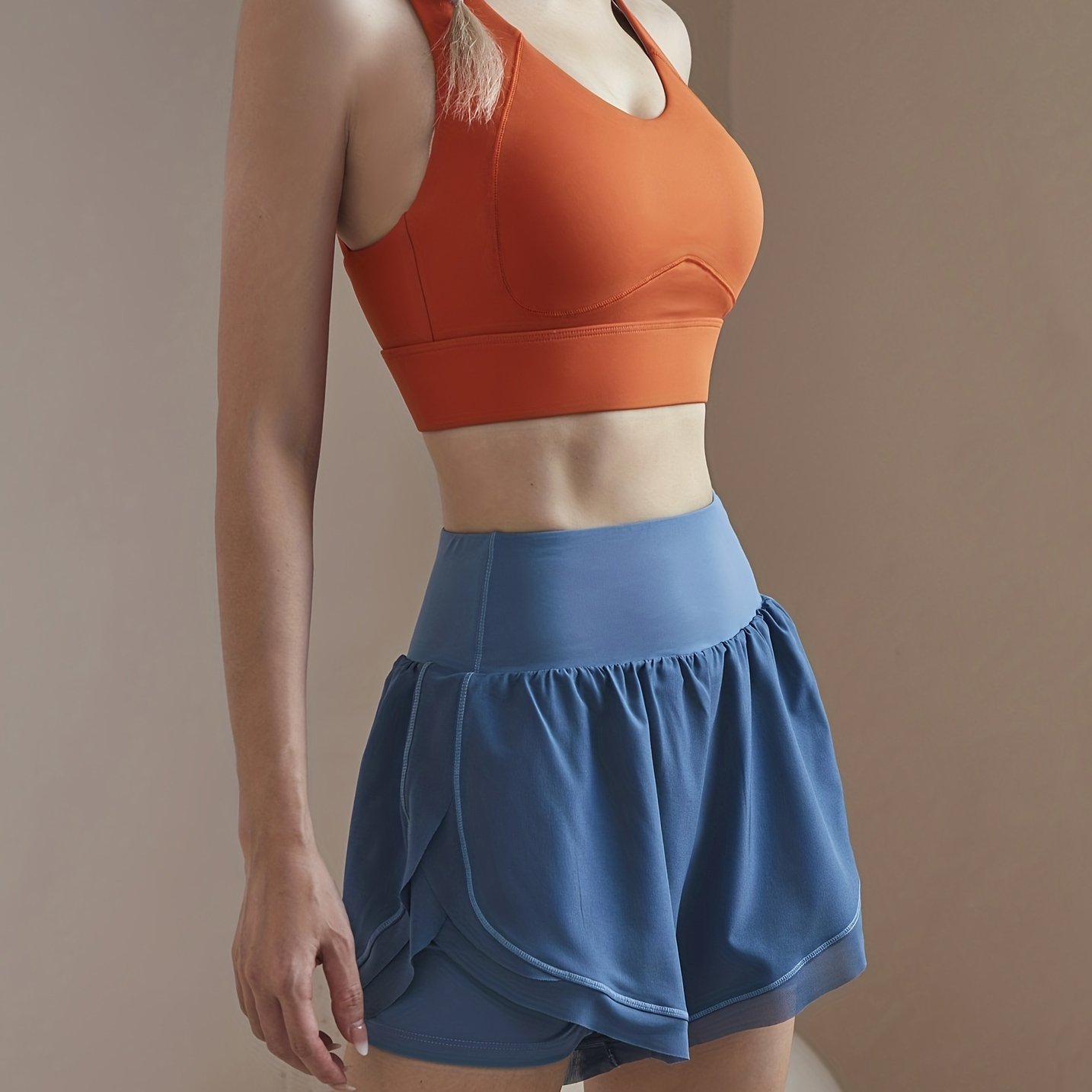 Plain Zip Front Sporty Bra Scroop Neck Criss Cross Straps - Temu Canada