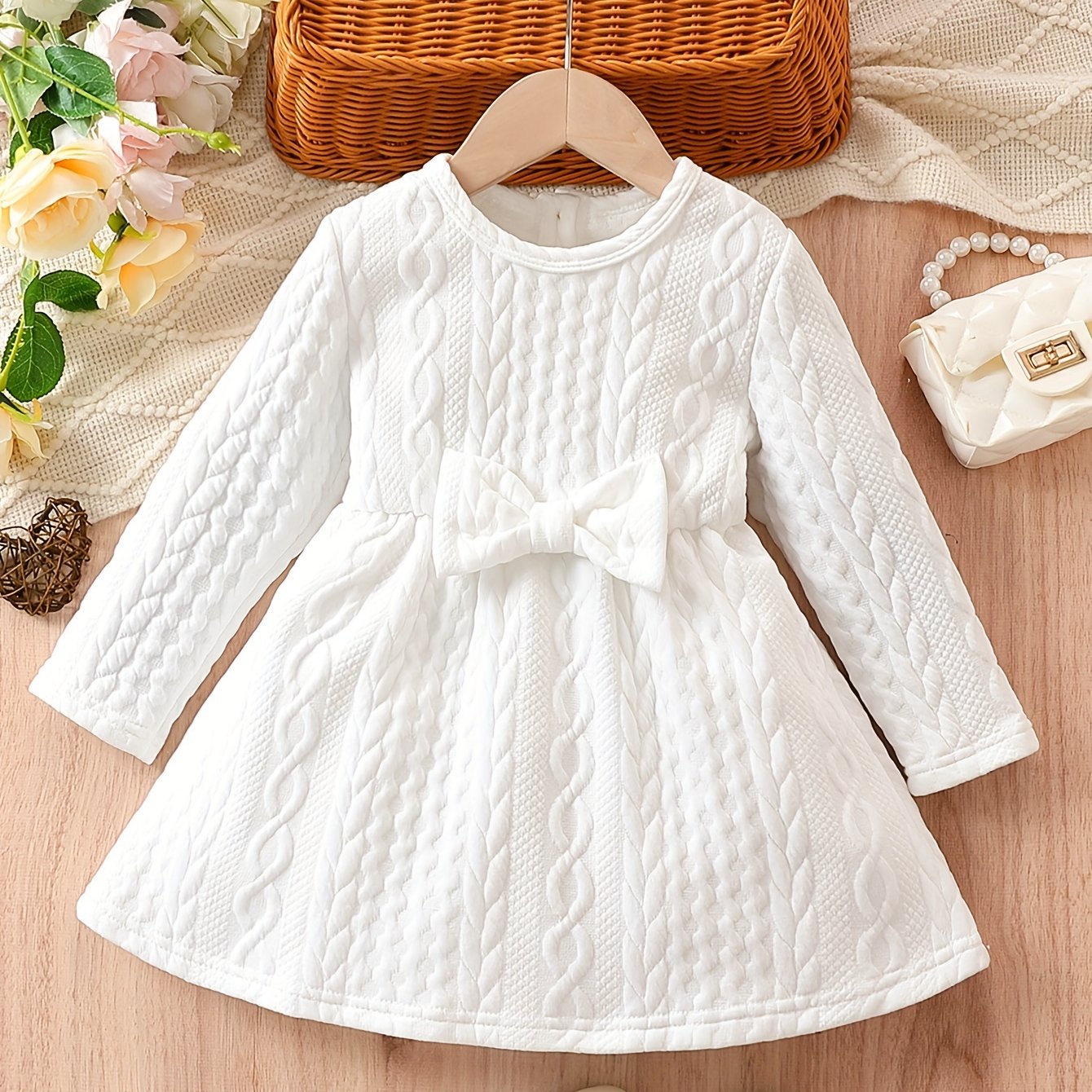 Woolen dress for cheap baby girl