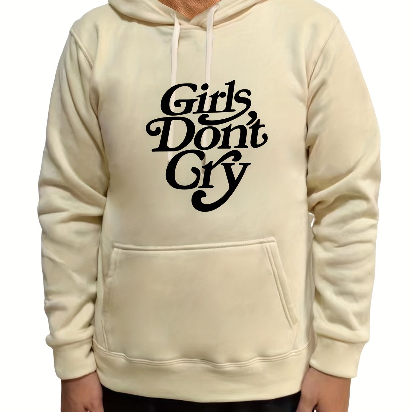 Girls Don't Cry Print Hoodie Cool Hoodies Men Men's Casual - Temu