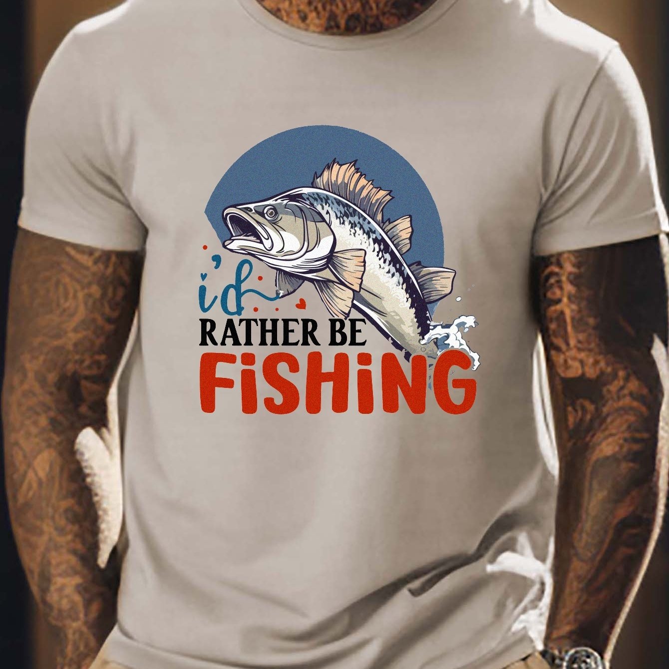 Fishing Themed Various Pattern Men's Retro T shirt Summer - Temu Canada