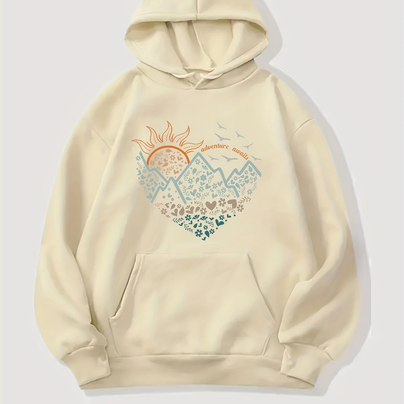 Womens Hoodie Riot Society Mount Fuji Hoodie Vaporwave Aesthetic