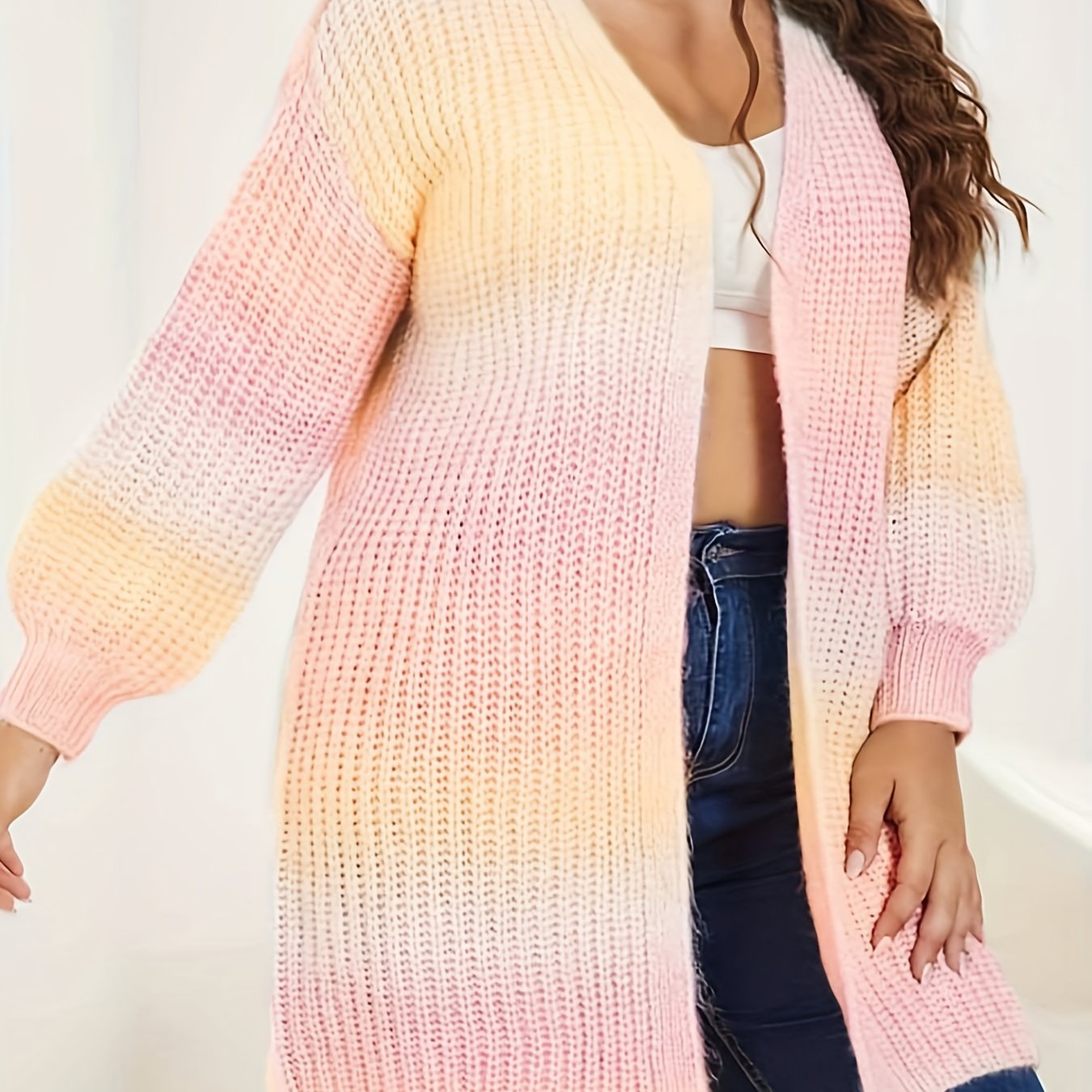 Wego 2025 rainbow cardigan