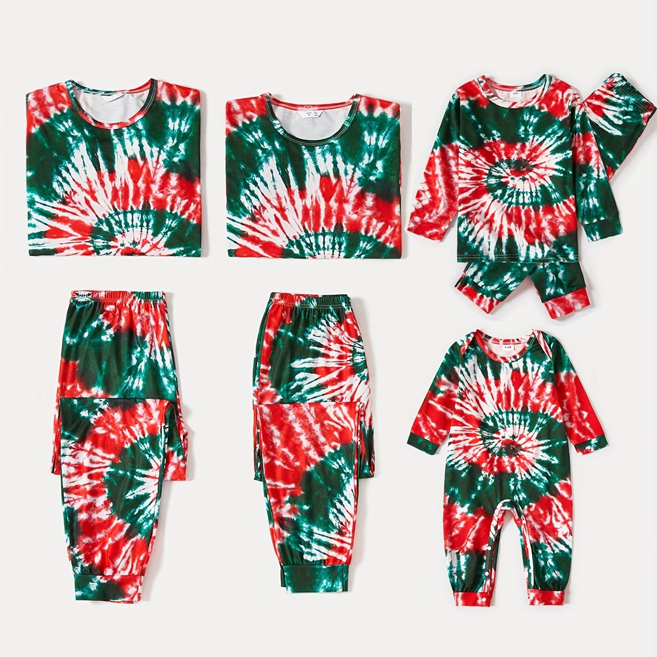 Tie Dye Loungewear Set for Toddlers & Kids | PAIGELAUREN 5 / Green