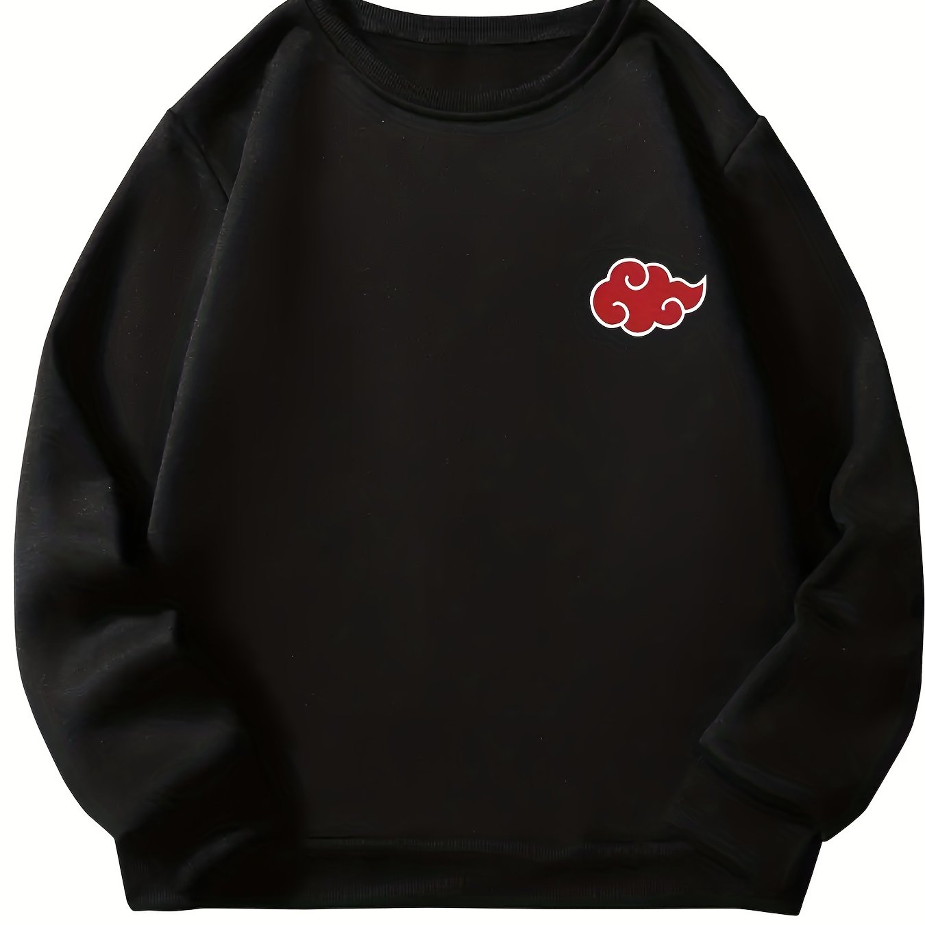 Sudadera con capucha de Naruto Akatsuki para mujer, ropa de calle con  estampado de símbolos de