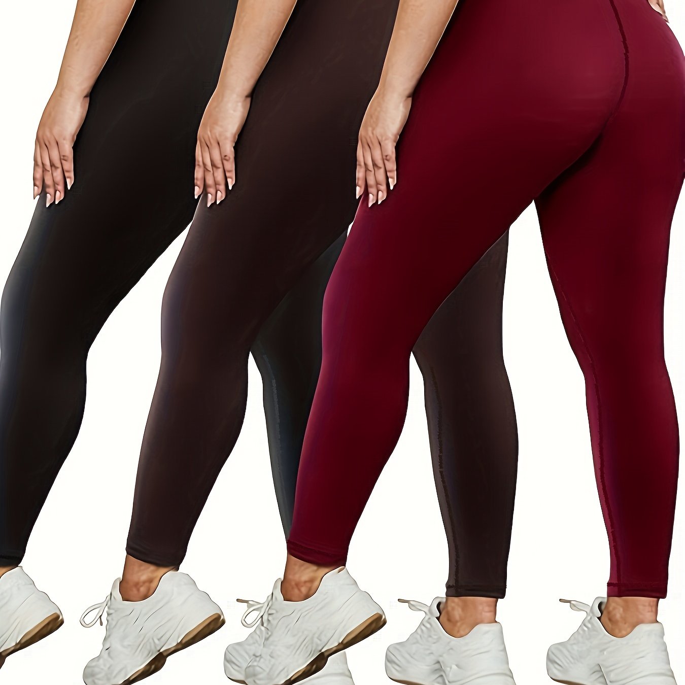 GETOUT Mallas 3 Bandas Mujer Pantalones de Yoga Deportivos Ajustados de  Moda Informal para Mujer Leggings con Estampado de Mariposas y Flores