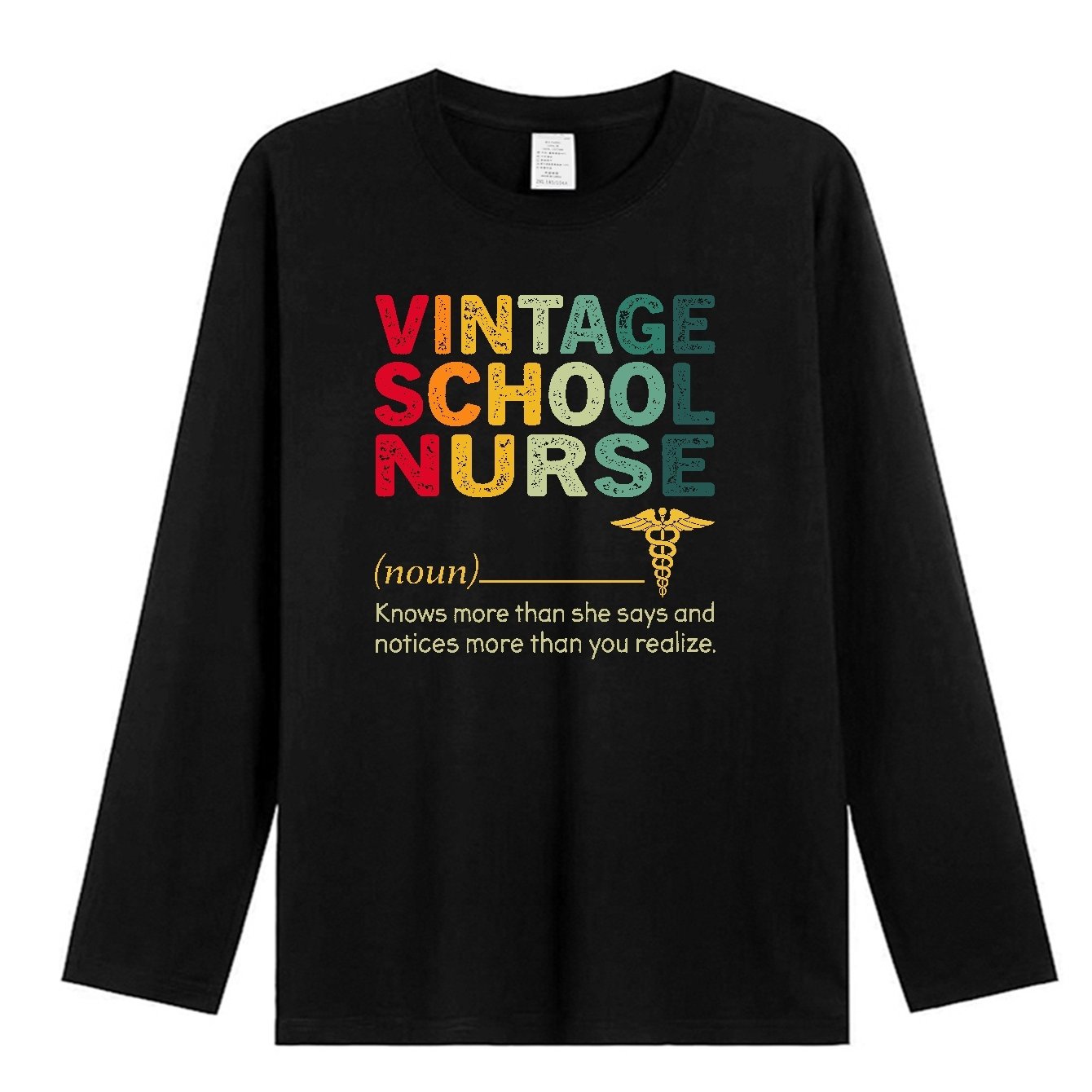 Vintage, school Nurse Vintage Shirt