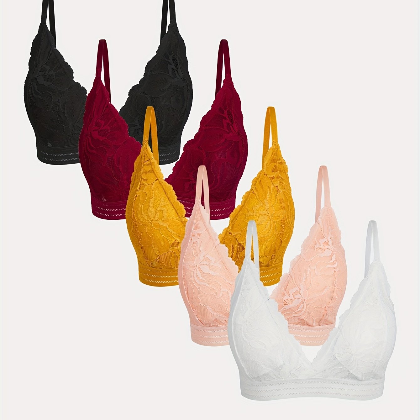 Wire-free Bra 5pcs