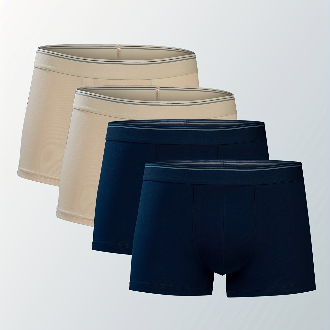 Men's Seamless U Pouch Stretch Classic Cozy Underwear - Temu