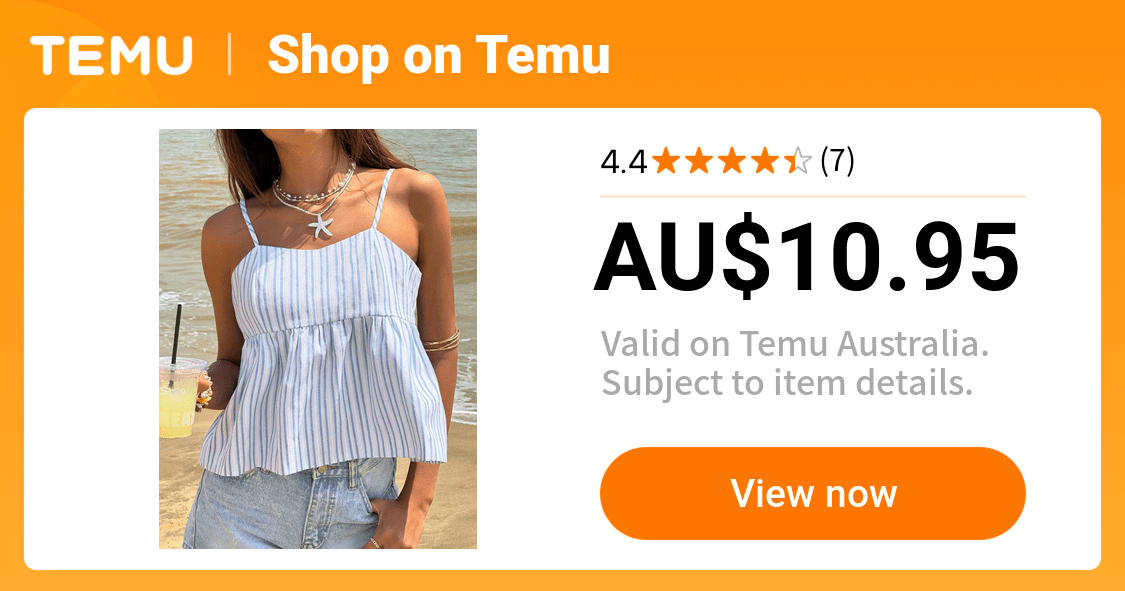 fashionable casual sweet french sleeveless striped tank top - Temu Australia