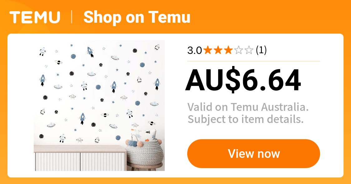4sheets set creative simple planet rocket spaceship star - Temu Australia