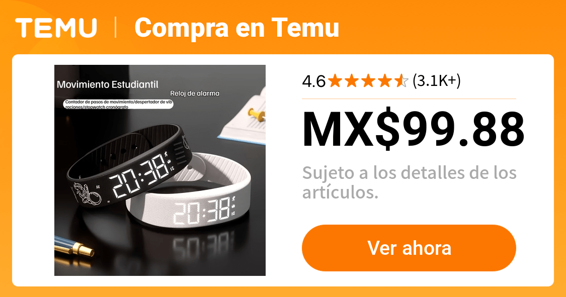 Reloj digital unisex * 2025, multifuncional, minimalista y elegante, con alarma, podómetro, cronómetro y pantalla *. Un reloj de *