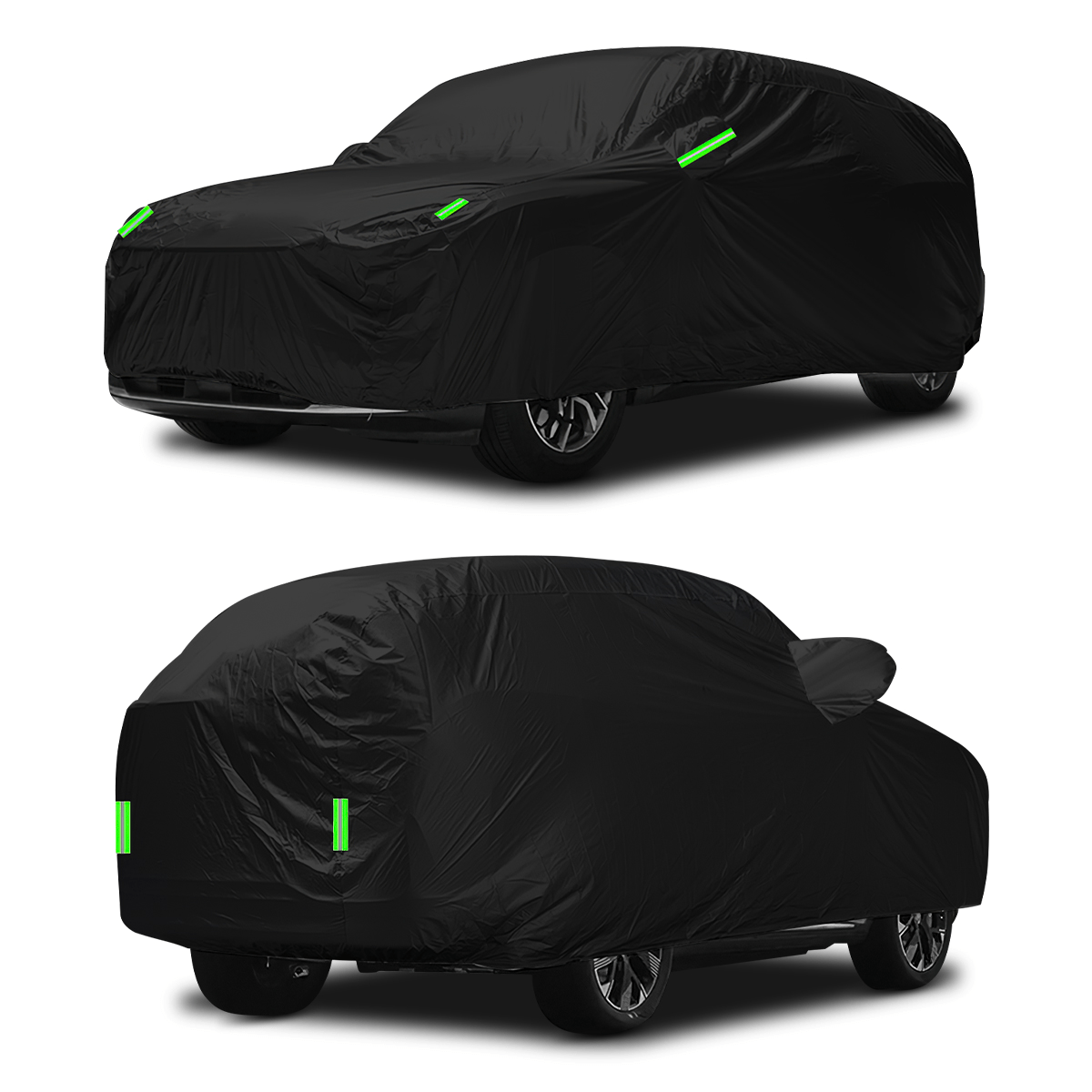   para coche para todo tipo de  , lona TP de 6 capas, protección contra   y  , 4 correas a prueba  ,   para SUV y sedán.