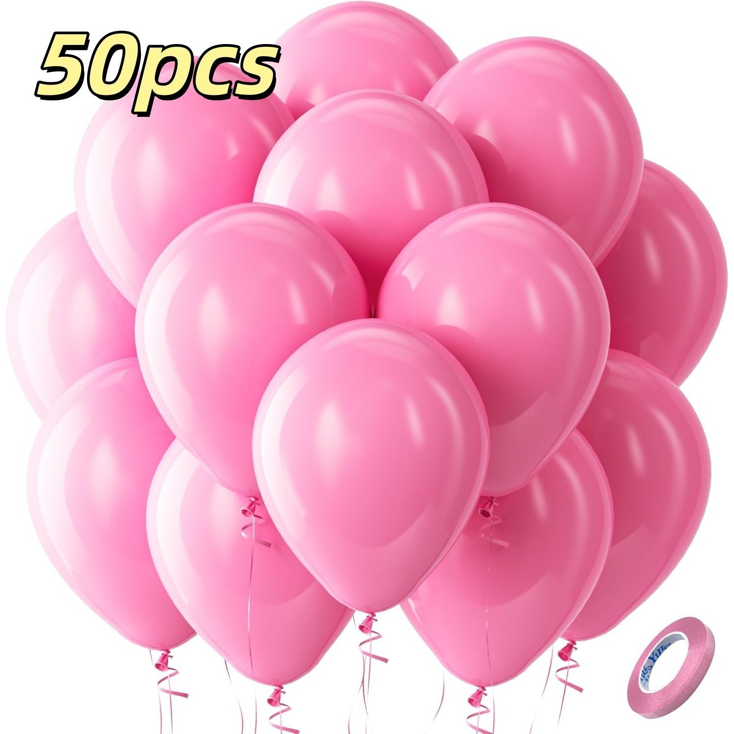 TEMU 50 Sets: , Festival Party Balloons, Photo Balloons, Wedding Room Decoration Balloons, Arch Balloons, Party Decorations, Event Decorations, Room