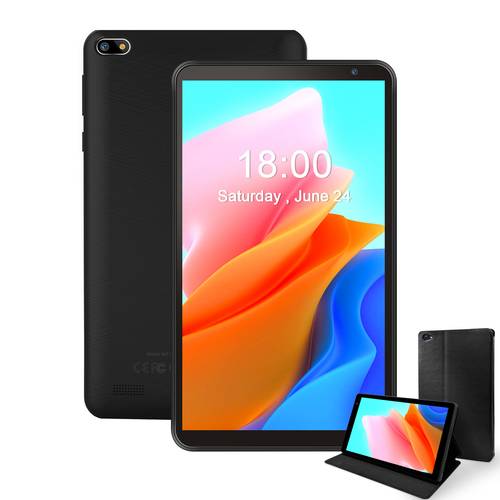 Tableta de 7 pulgadas con 13, con protector, 4GB (2GB + 2GB ampliables) de , 32GB de ROM, soporte para de memoria 512GB, pantalla IPS de 1024*600, batería de 3500Mah, procesador -Core, Wi-Fi