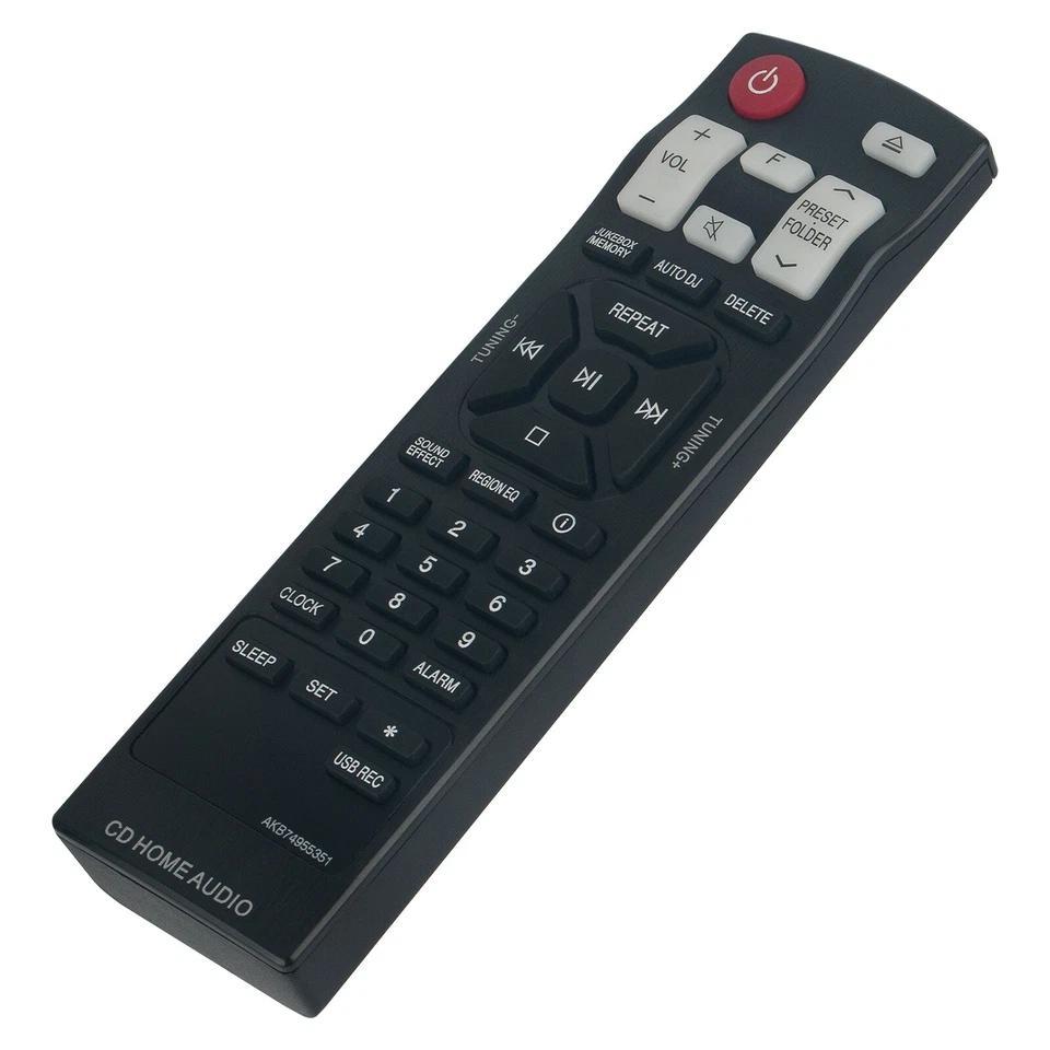 TEMU AKB74955351 - Control Remoto de Repuesto para LG CD Home Audio