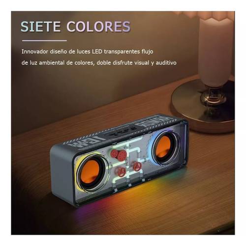 ni altavoz bt portátil con de sd - inalámbrico