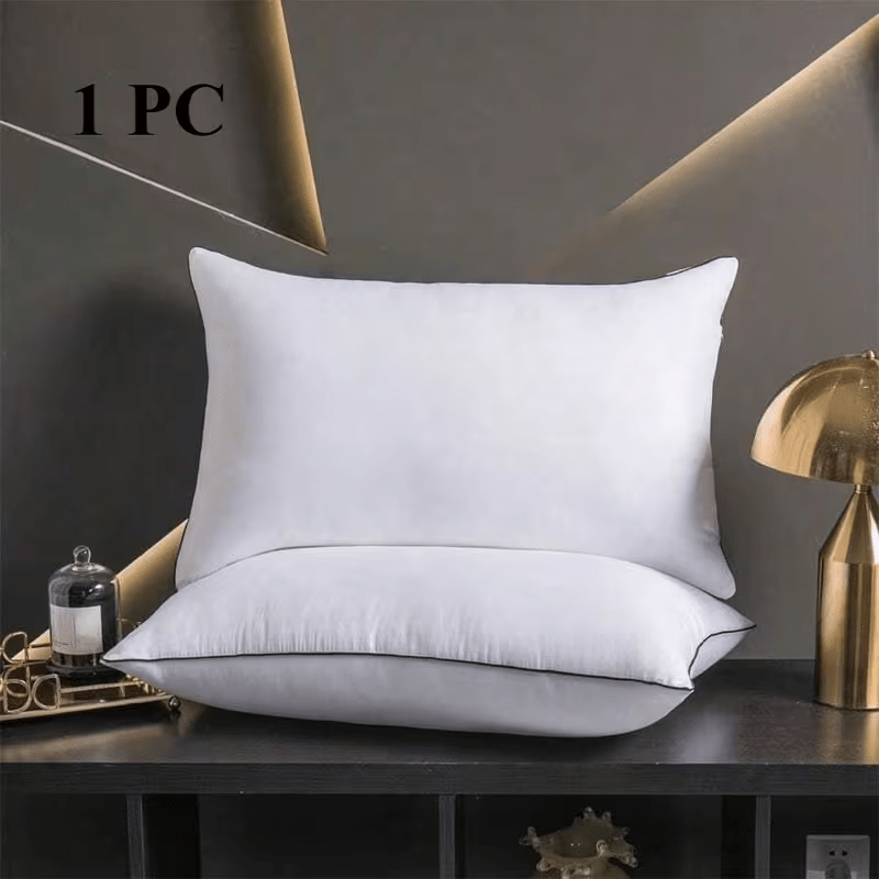 Almohada de calidad     calidad |   y esponjosa,  , soporte para el cuello, lavable a máquina, regalo ideal para el hogar.