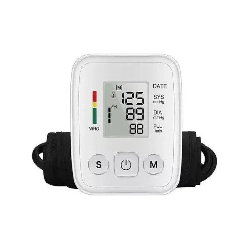 Monitor de Presión Arterial Inteligente de Muñeca: Pantalla LED Digital de Alta Precisión, Inicio Único, Función de Voz Clara, Alimentación Dual USB/Batería, Perfecto Como Herramienta de Respaldo de Salud en Casa, Un Regalo Atento y Esencial para Ancianos