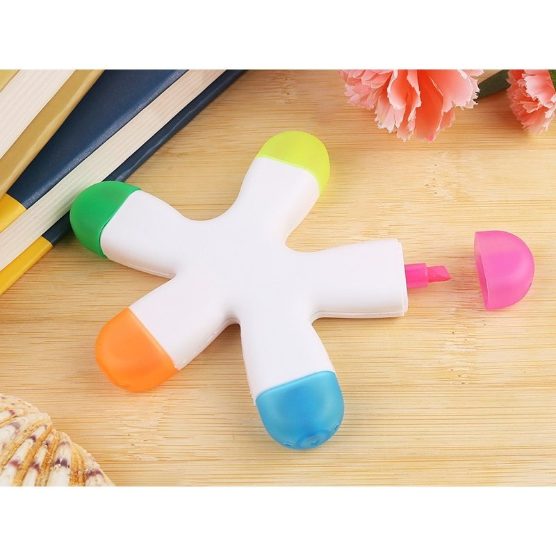 1 piezas de bolígrafos fluorescentes en forma de estrella, para uso, lindos bolígrafos manuales para pintar y escribir: retailer-supplied image