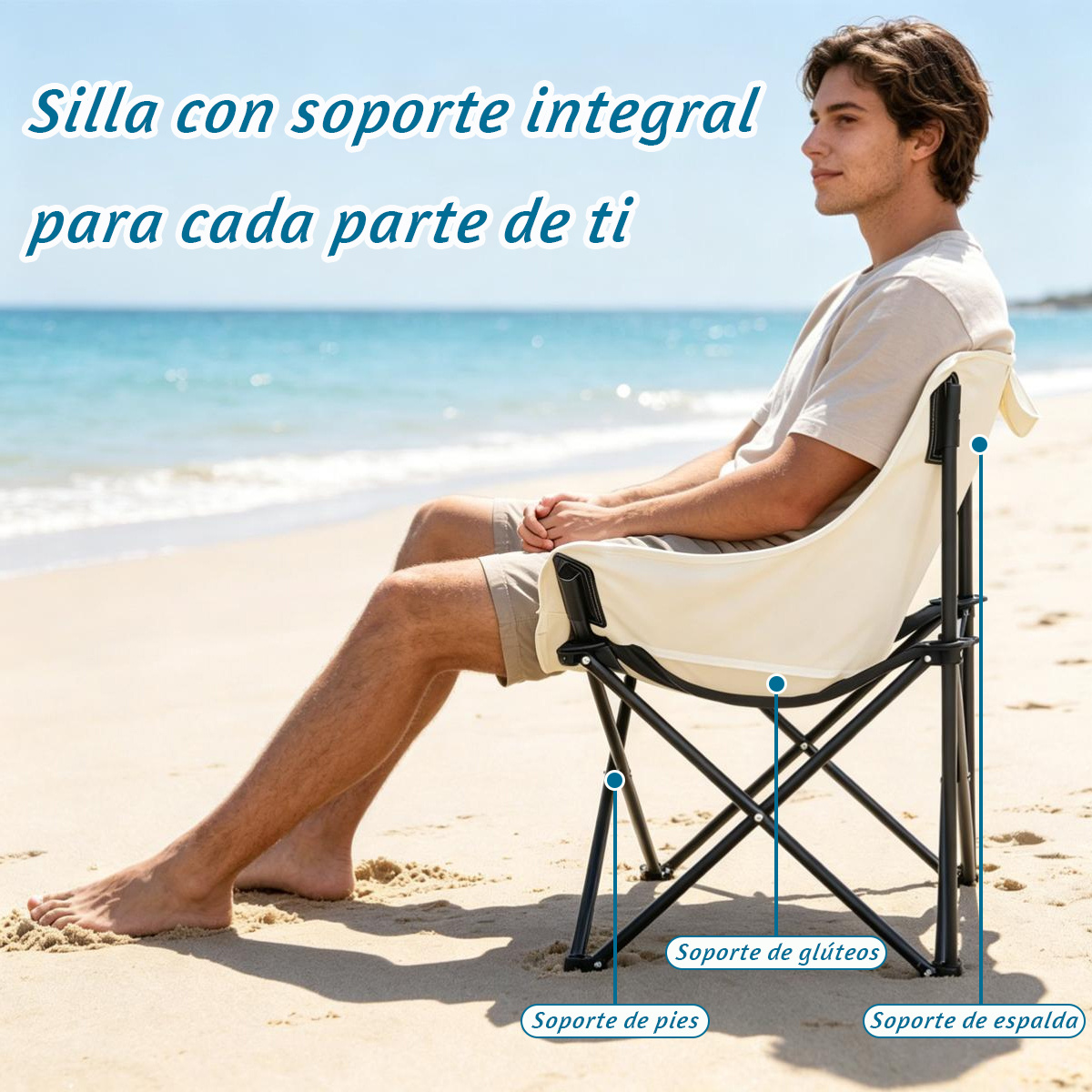pack   sillas plegables color      , fáciles de guardar para espacios pequeños y decoración  