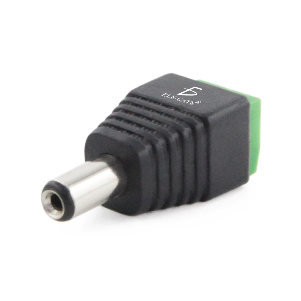 Adaptador de enchufe de corriente continua (DC) con conector